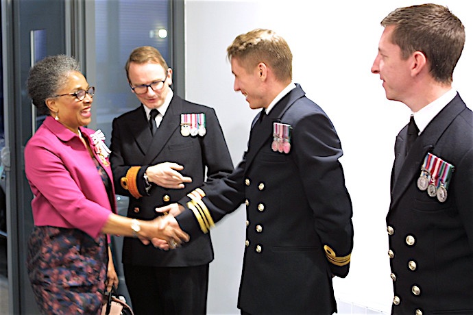 Vital role of business highlighted at HMS FLYING FOX