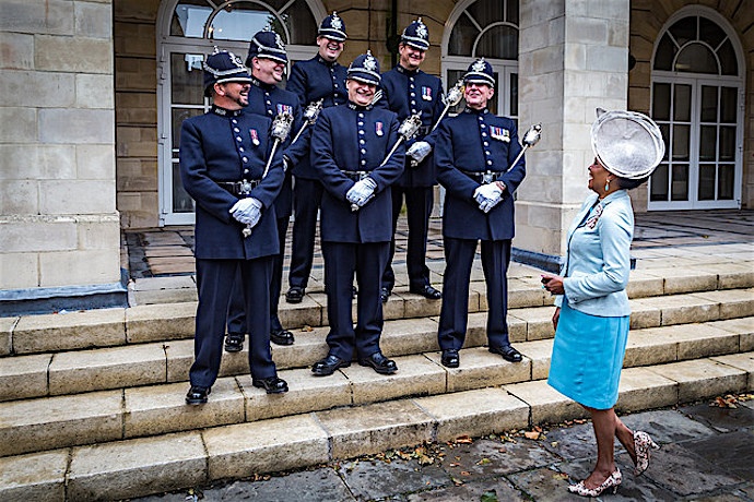 Sometimes being Lord-Lieutenant just makes you laugh....
